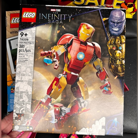 Retired LEGO New Lego 76206 Iron Man Figure Marvel Studios NWT in unopened box - Picture 11 of 12